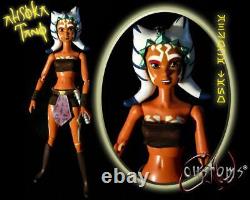 Star Wars Clone Wars Padawan AHSOKA TANO Jedi OOAK Custom 1/6 Scale 11 Momoko