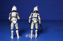 Star Wars Clone Wars Red Clone Troopers Custom Action Figures