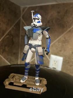 Star Wars Clone Wars custom 3.75 Fives ARC 501st clone trooper Phase 1 Unique