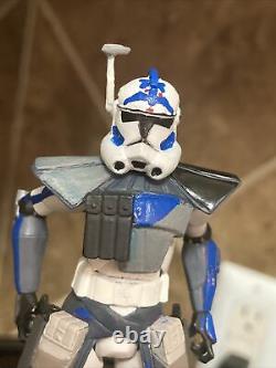 Star Wars Clone Wars custom 3.75 Fives ARC 501st clone trooper Phase 1 Unique