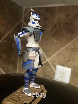 Star Wars Clone Wars custom 3.75 Fives ARC 501st clone trooper Phase 1 Unique