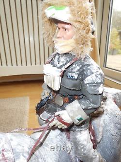 Star Wars Collector Series Action Figures Han Solo and Tauntaun Hoth 12 CUSTOM