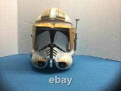 Star Wars Commander Cody Clone Trooper Helmet Custom Life Size Hand Made Cosplay