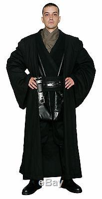 Star Wars Costume Bundle Anakin Tunic, Black Jedi Robe, Belt, Boots+ from UK