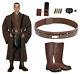 Star Wars Costume Bundle Anakin Tunic, Brown Jedi Robe, Belt, Boots+ From Uk