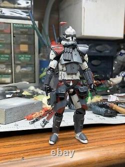 Star Wars Custom 6 Black Series Clone Arc Trooper Colt Action Figure Clone Wars