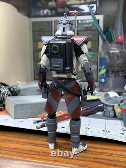 Star Wars Custom 6 Black Series Clone Arc Trooper Colt Action Figure Clone Wars
