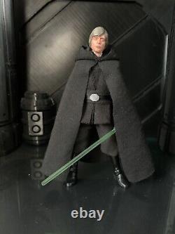 Star Wars Custom 6 Black Series Jedi Master Luke Skywalker Fabric Action Figure