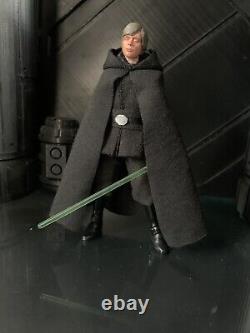 Star Wars Custom 6 Black Series Jedi Master Luke Skywalker Fabric Action Figure