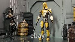 Star Wars Custom 6 Black Series Kotor Mandalorian Action Figure Yellow