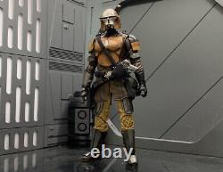 Star Wars Custom 6 Black Series Mandalorian Hallowed Hunter Action Figure Extra