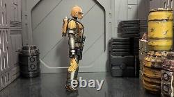 Star Wars Custom 6 Black Series Mandalorian Hallowed Hunter Action Figure Extra