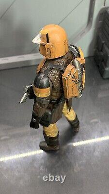 Star Wars Custom 6 Black Series Mandalorian Hallowed Hunter Action Figure Extra