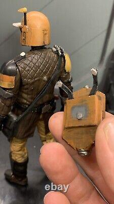 Star Wars Custom 6 Black Series Mandalorian Hallowed Hunter Action Figure Extra