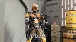 Star Wars Custom 6 Black Series Mandalorian Hallowed Hunter Action Figure Extra