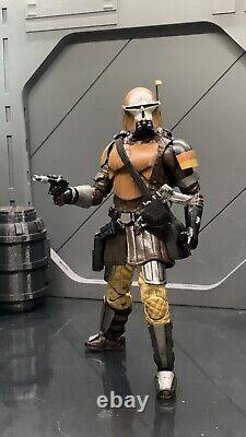 Star Wars Custom 6 Black Series Mandalorian Hallowed Hunter Action Figure Extra