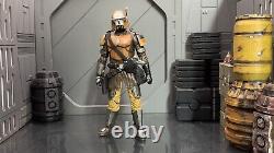 Star Wars Custom 6 Black Series Mandalorian Hallowed Hunter Action Figure Extra