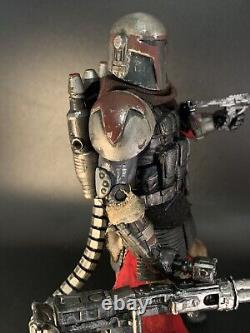 Star Wars Custom 6 Black Series Mandalorian Heavy Gunner Action Figure Clone