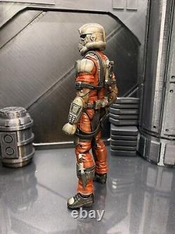 Star Wars Custom 6 Black Series Red Pirated Stormtrooper Action Figure Space