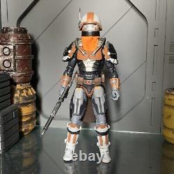 Star Wars Custom 6 Black Series Swtor Trooper Soldier Action Figure Orange