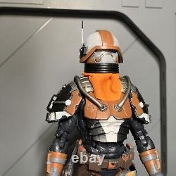 Star Wars Custom 6 Black Series Swtor Trooper Soldier Action Figure Orange