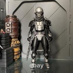 Star Wars Custom 6 Black Series Swtor Trooper Soldier Action Figure Silver