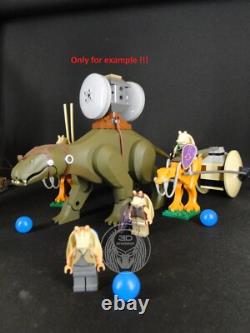 Star Wars Custom Animal Fambaa 3d resin printed compatible with all bricks