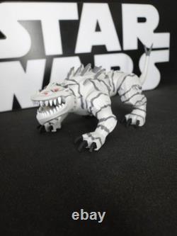 Star Wars Custom Animal Nexu white 3d resin printed compatible with brick