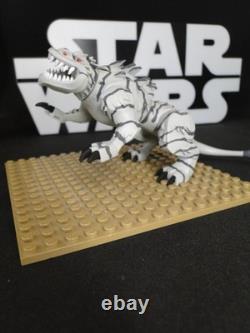 Star Wars Custom Animal Nexu white 3d resin printed compatible with brick