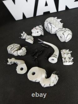 Star Wars Custom Animal Nexu white 3d resin printed compatible with brick