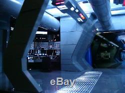 Star Wars Custom Built Star Destroyer Executor AFT Bridge Scratch Diorama Prop