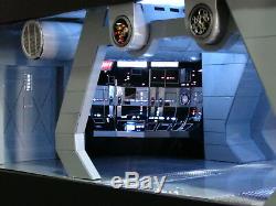 Star Wars Custom Built Star Destroyer Executor AFT Bridge Scratch Diorama Prop