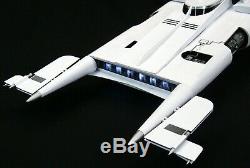 Star Wars Custom Built The Last Jedi Libertine Star Yacht Ship LED Prop Diorama