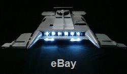 Star Wars Custom Built The Last Jedi Libertine Star Yacht Ship LED Prop Diorama