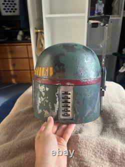 Star Wars Custom Cosplay Prop Post-Sarlacc Boba Fett Helmet