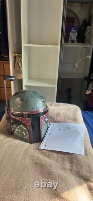 Star Wars Custom Cosplay Prop Post-Sarlacc Boba Fett Helmet