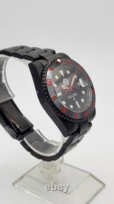 Star Wars Custom'DARTH VADER' CITIZEN MOD NH35 Automatic Movement Watch Black