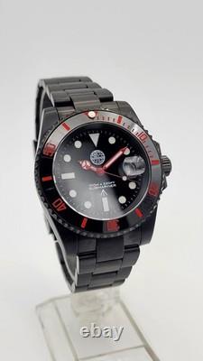 Star Wars Custom'DARTH VADER' CITIZEN MOD NH35 Automatic Movement Watch Black