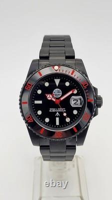 Star Wars Custom'DARTH VADER' CITIZEN MOD NH35 Automatic Movement Watch Black