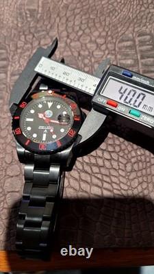 Star Wars Custom'DARTH VADER' CITIZEN MOD NH35 Automatic Movement Watch Black