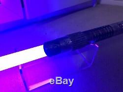 Star Wars Custom HMS Alien Lightsaber Nano Biscotte V4 RGB Not Ultrasaber