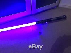 Star Wars Custom HMS Alien Lightsaber Nano Biscotte V4 RGB Not Ultrasaber