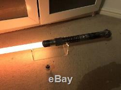 Star Wars Custom HMS Alien Lightsaber Nano Biscotte V4 RGB Not Ultrasaber