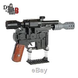 Star Wars Custom Han Solo DL-44 Heavy Blaster Pistol made using LEGO parts