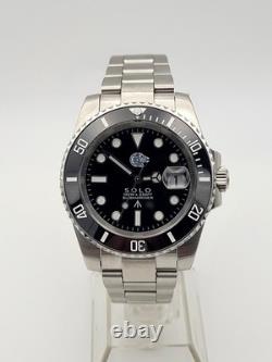 Star Wars Custom'Han Solo' Seiko TMI MOD. NH35 Automatic Movement Watch Black