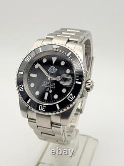 Star Wars Custom'Han Solo' Seiko TMI MOD. NH35 Automatic Movement Watch Black