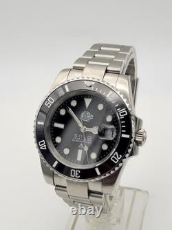 Star Wars Custom'Han Solo' Seiko TMI MOD NH35 Automatic Movement Watch Black