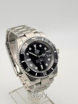 Star Wars Custom'Han Solo' Seiko TMI MOD NH35 Automatic Movement Watch Black