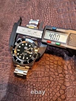 Star Wars Custom'Han Solo' Seiko TMI MOD. NH35 Automatic Movement Watch Black