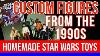 Star Wars Custom Made Action Figures From The 90s 2000s